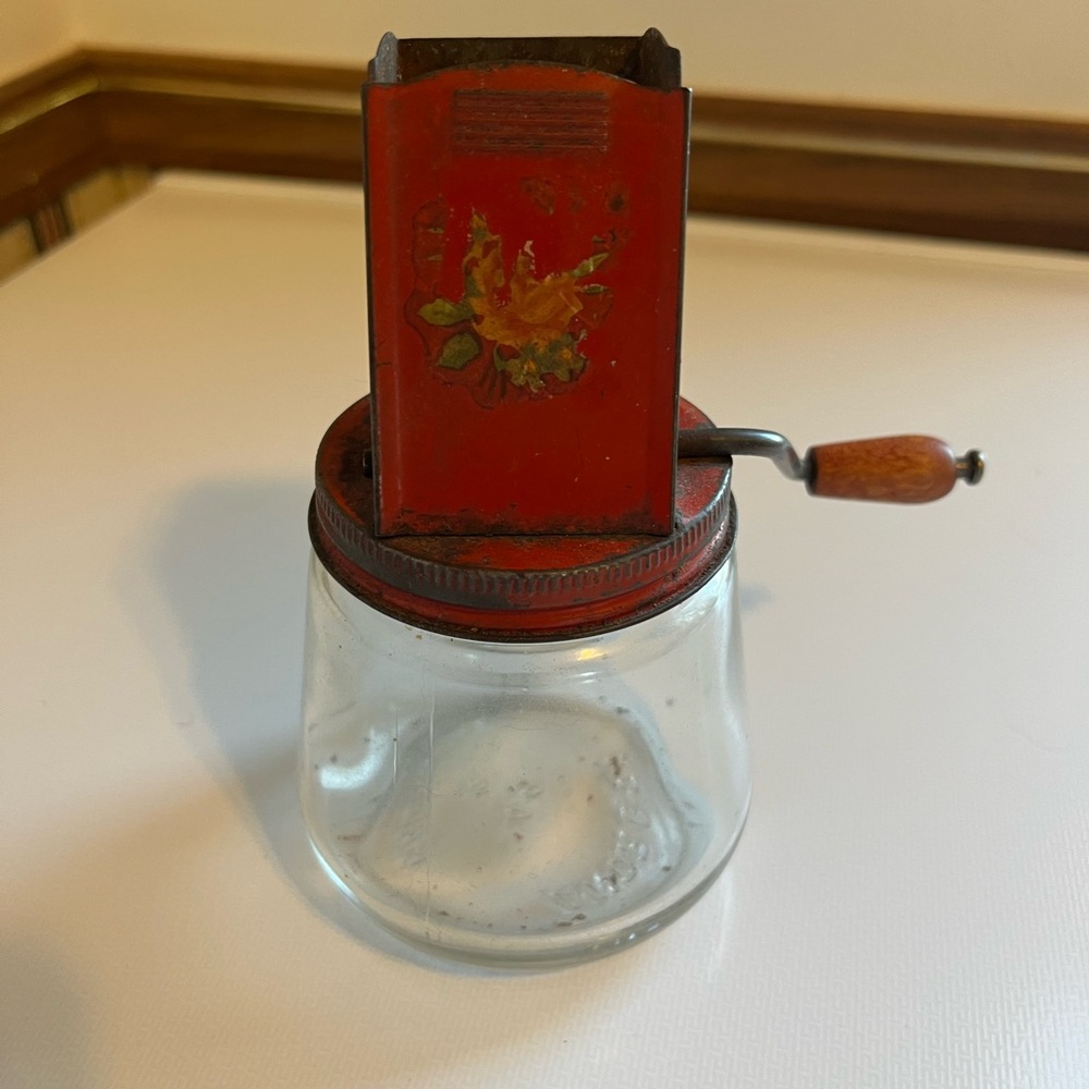 Vintage nut meat grinder